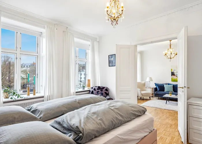 Elegant With Prime Location In Osterbro Daire Kopenhag
